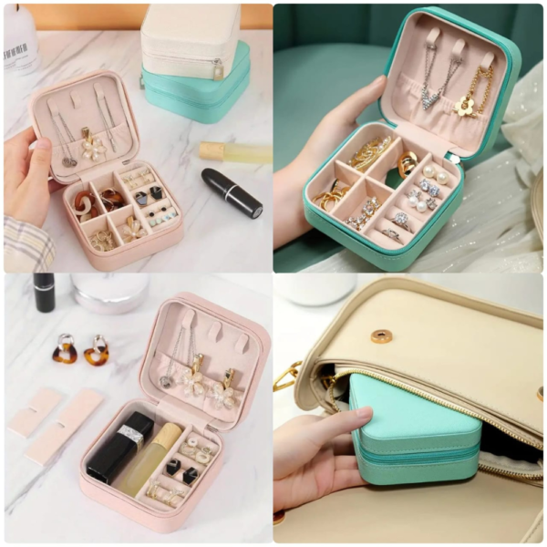 Mini Jewelry Storage Box (Random Color) - Image 2
