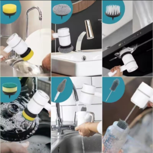 Multifunctional Electric Spin Scrubber Rechargeable