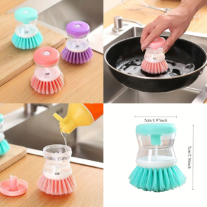 Multi-Purpose Soap Dispensing Cleaning Brush
