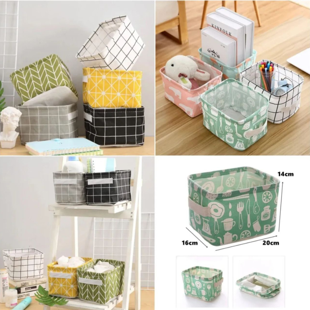 Mini Organiser Basket (Random Prints) - Image 8