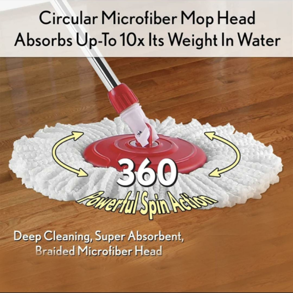 Primo Magic Spin Mop With Bucket Heavy Quality (With Box) - Image 7