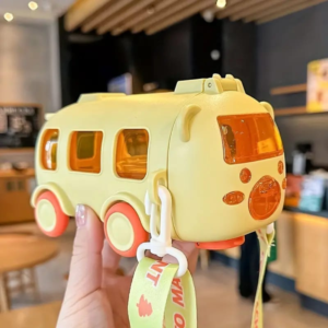 Kids Bus Water Bottle (Random Colors)