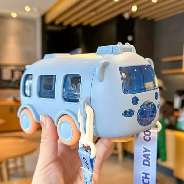 Kids Bus Water Bottle (Random Colors) - Image 2