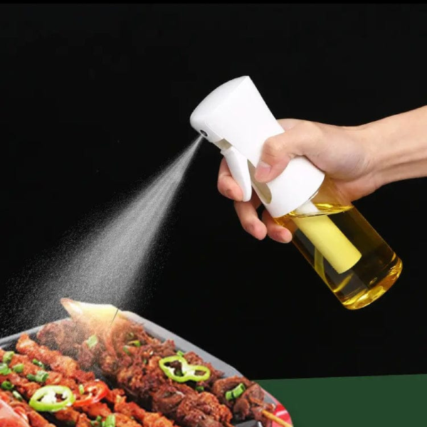 Pack Of 5pcs Set Kitchen Oil Bottle, Cooking Oil Spray, New Model Spices - Image 4