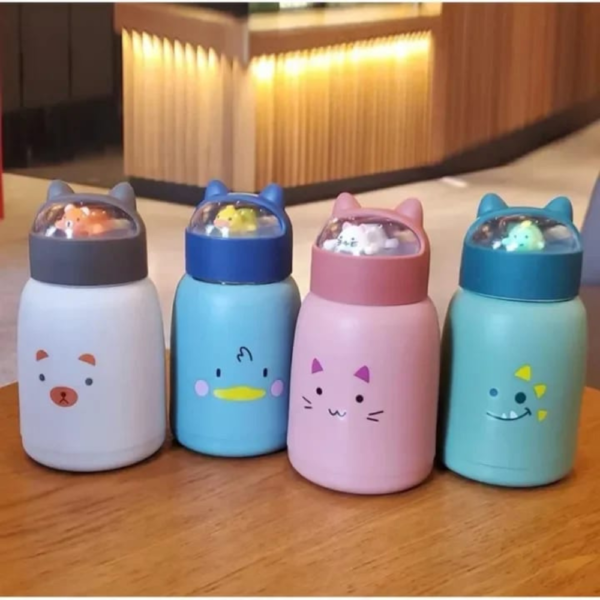 Cat Shape Water Bottle (Random Color) - Image 2