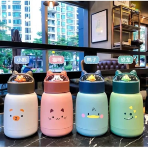 Cat Shape Water Bottle (Random Color)