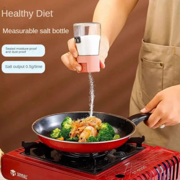 Pack Of 5pcs Set Kitchen Oil Bottle, Cooking Oil Spray, New Model Spices - Image 5
