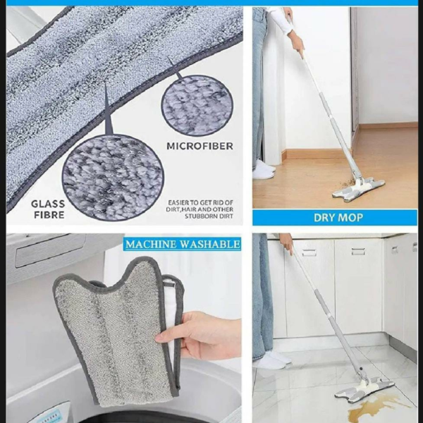 Rotating  X Mop 360 Spin Twist Mop - Image 5