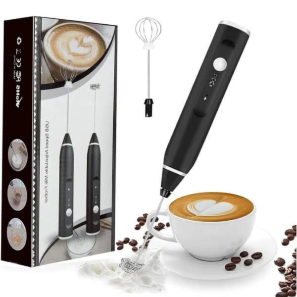 Handheld Frother Egg Beater, Coffee Blender, - Image 6