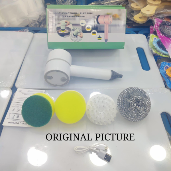 Multifunctional Electric Spin Scrubber Rechargeable - Image 2