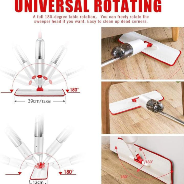 Healthy Spray Mop Flat Mop Floor Cleaner - Image 2