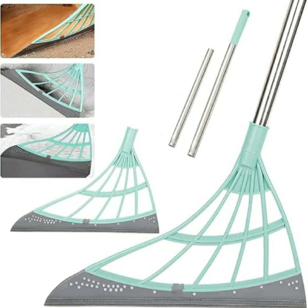 Plastic Wiper  Broom for Kitchen, Living Room & Bathroom (Random Colours) - Image 3