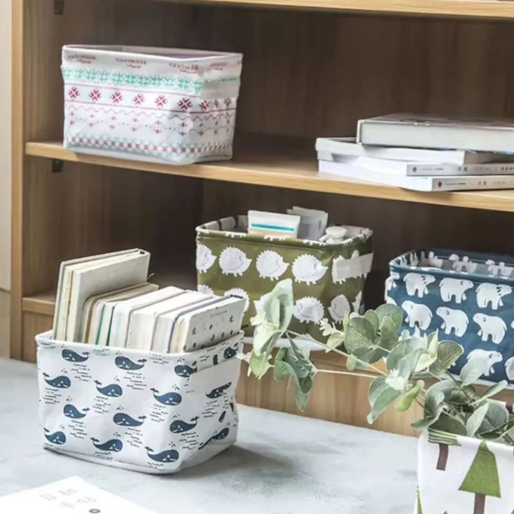 Mini Organiser Basket (Random Prints) - Image 3