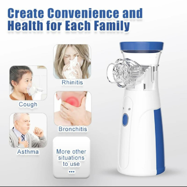 Portable Nebulizer Inhelator For Adult & Kids - Image 7