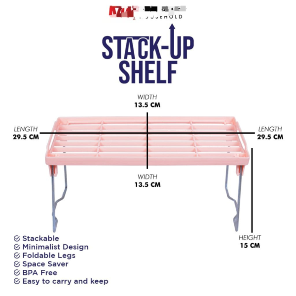 Plastic Stack-up Shelf - Image 3
