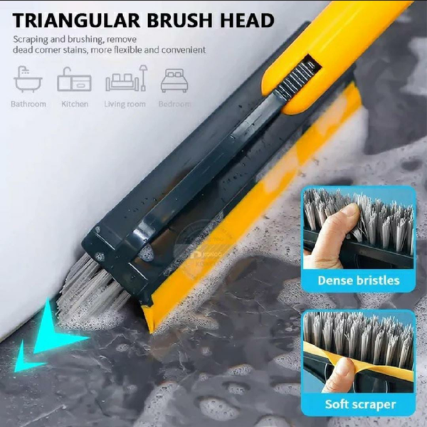 2in1 Wiper Brush Bathroom Corner Broom - Image 2