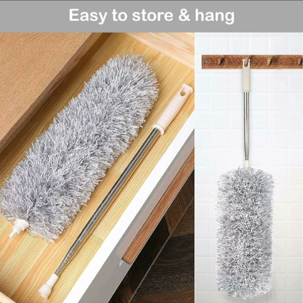 Microfiber Grey Cleaning Duster - Image 7