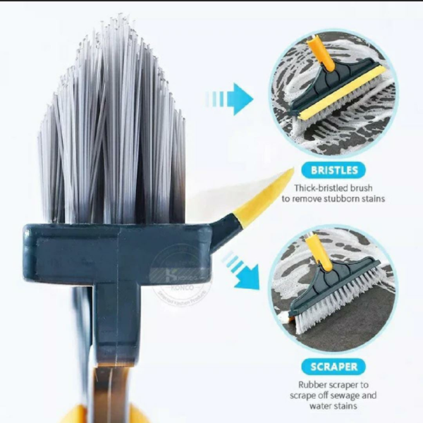 2in1 Wiper Brush Bathroom Corner Broom - Image 4