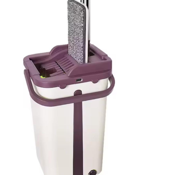 Squeeze mop with bucket (Random Colors) - Image 4