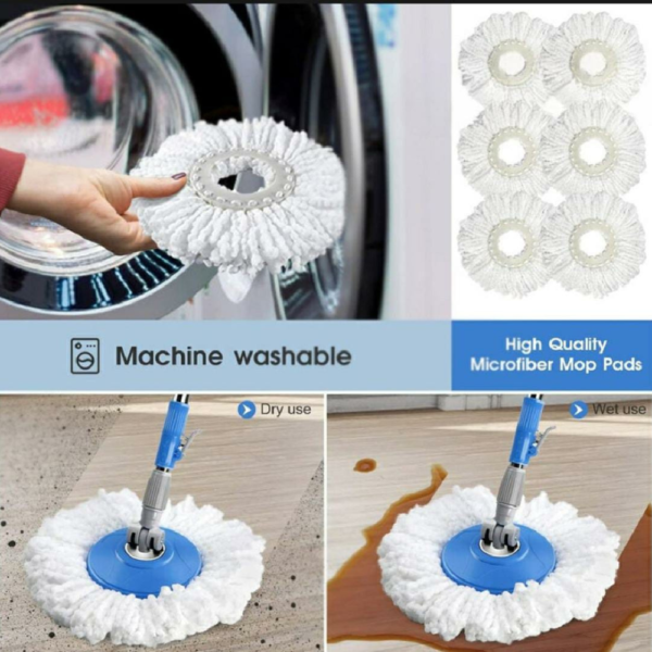 Primo Magic Spin Mop With Bucket Heavy Quality (With Box) - Image 5