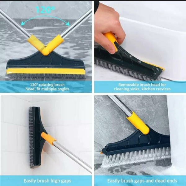2in1 Wiper Brush Bathroom Corner Broom - Image 5