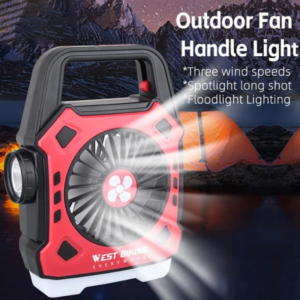 Personals Desk Fan For Camping Rechargeable