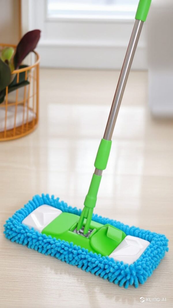 MicroFiber Flat Mop Steel Rod - Image 2