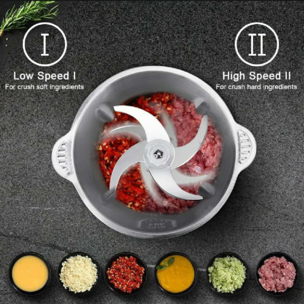 3L Anex Electric Meat Grinder 4in1 Functional - Image 3