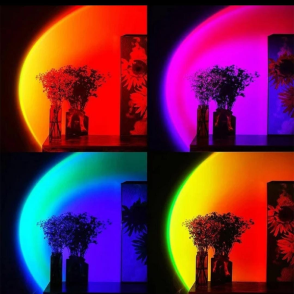 LED SUNSET LAMP RGB (BOX PACKING) - Image 5