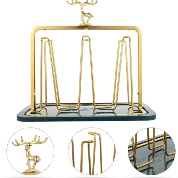 Cup Holder Kitchen Storage Glassware Rack - Image 2