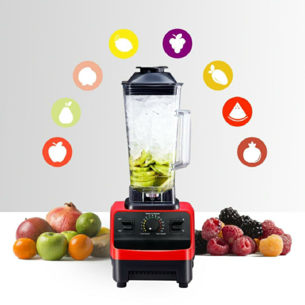 Heavy Duty 2 in 1 Commercial Juicer Blender for Fresh Fruits with unbreakable plastic - Image 2