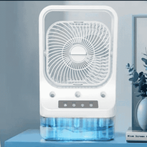 Air Conditioners USB Water Misting Fan 7 Color LED Light Humidification