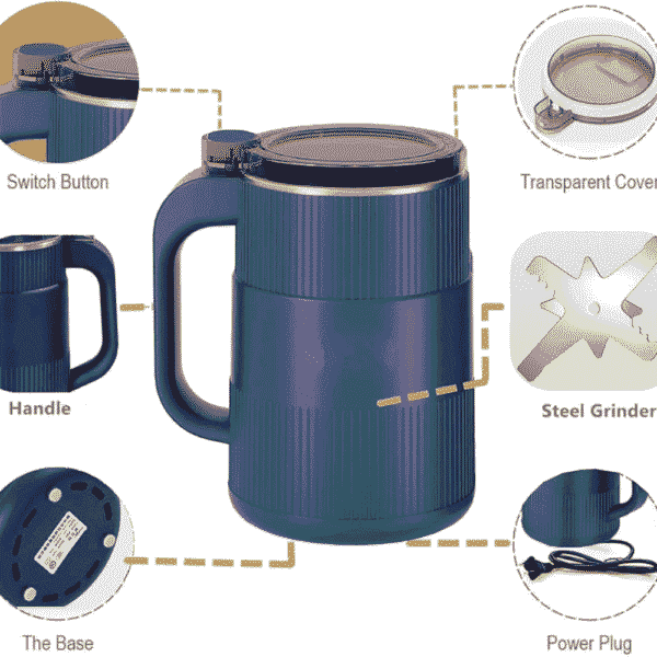 Electric Coffee & Spice Grinder,Small Powder Grinding Machine - Image 4