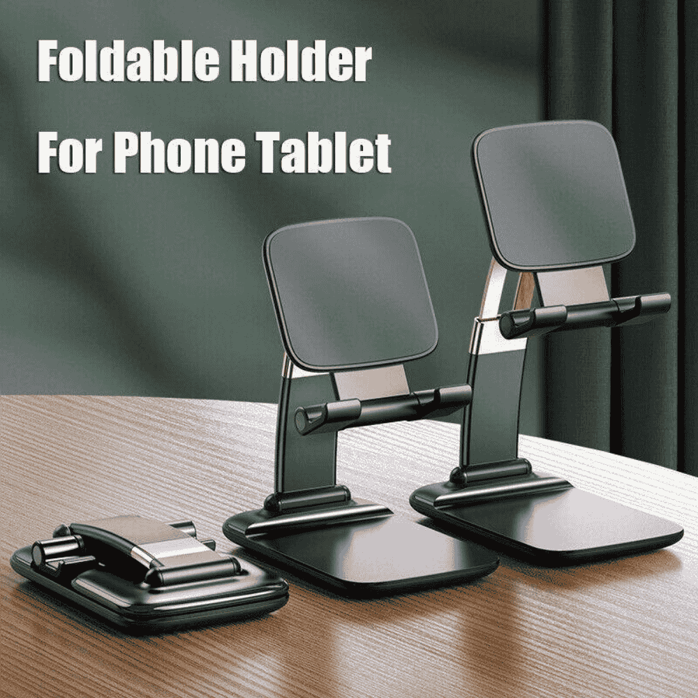 Metal Back_ Heavy Foldable Mobile/Ipad Holder Stand - Image 2