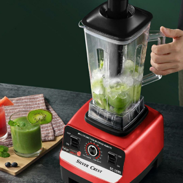 Heavy Duty 2 in 1 Commercial Juicer Blender for Fresh Fruits with unbreakable plastic - Image 8