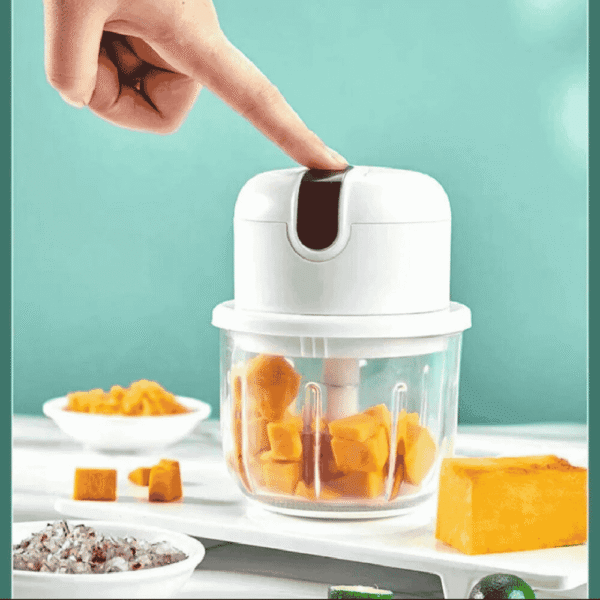 Rechargeable Mini Electric Chopper 250ml capacity - - Image 2