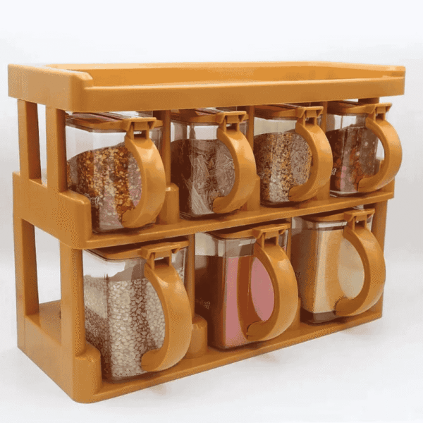 Spice Rack / Masala box with 7 Jars - Image 2