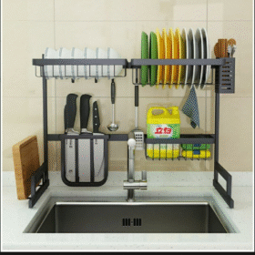 Kitchen Rack 85-Cm With Printed Box