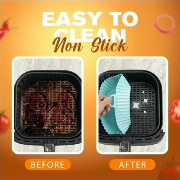 Air Fryer Silicone Baking Tray - Image 8