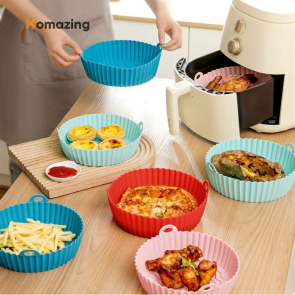Air Fryer Silicone Baking Tray - Image 9