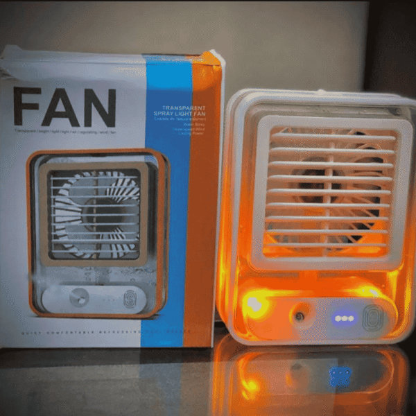 Summer Cooling Humidifying Fan Silent Mist Fan - Image 3