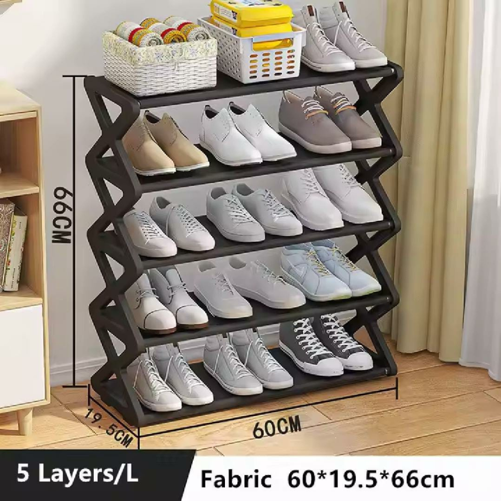 5 layer zigzag Shoe Rack - Image 3