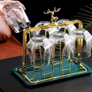 Cup Holder Kitchen Storage Glassware Rack