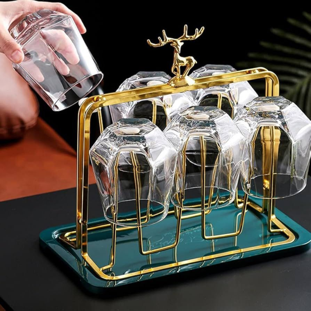Cup Holder Kitchen Storage Glassware Rack