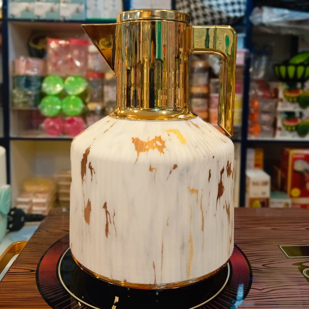 New Arabic Style Insulated Thermal Coffee Carafe, Coffee Pot 1000ml - Image 2