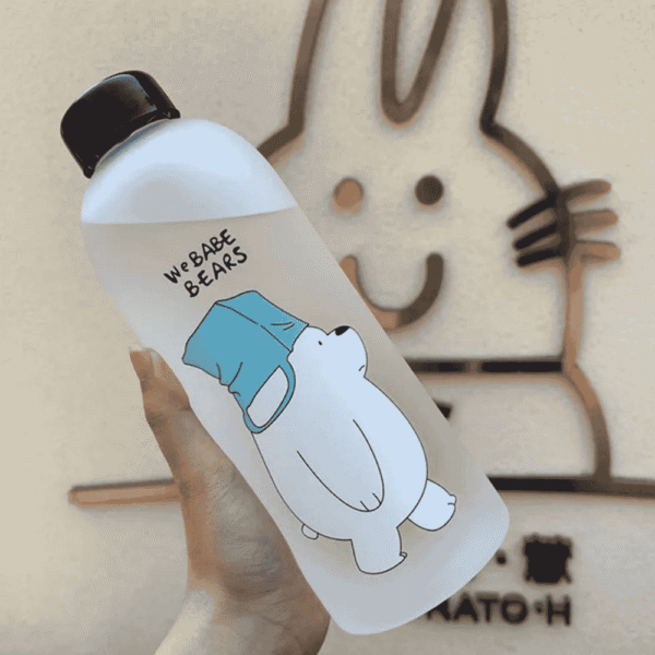 Panda Bottle 1000ml ( Random Designs) - Image 6
