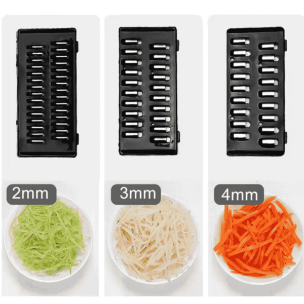 9in1 Vegetable cutter chopper with drain basket - Image 2