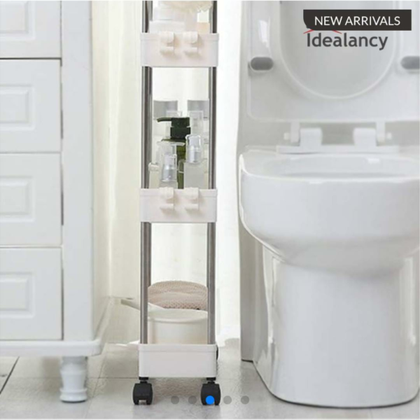 3-Tier Trolley Organizer With Wheels - Image 4
