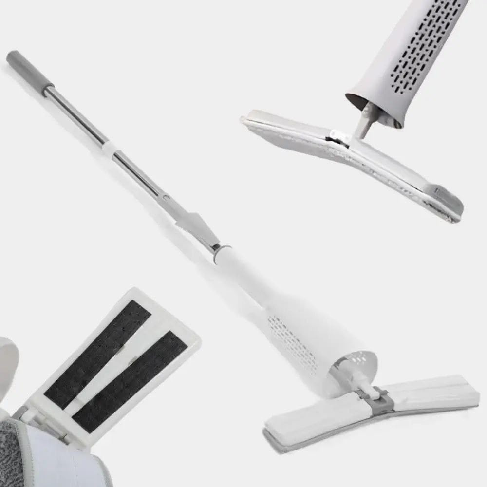 Sponge Mop Float Mop Comes with Cleaning Liquid - Image 2