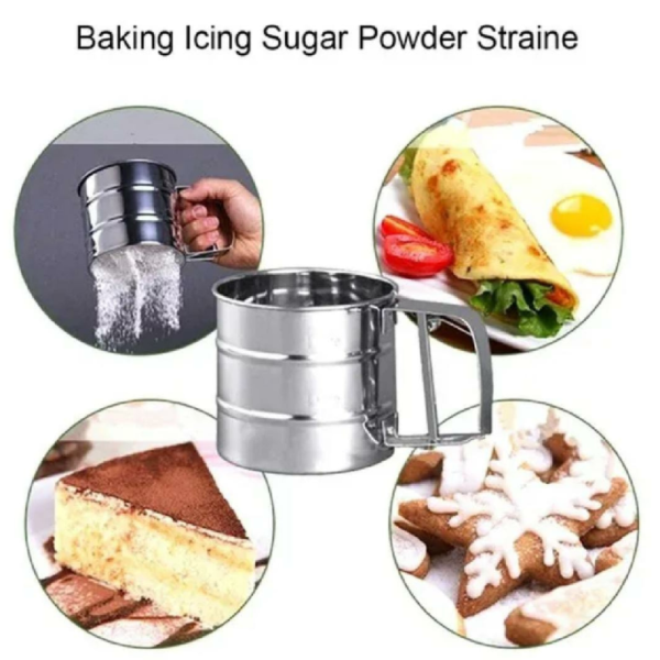 High Quality Stainless Steal Flour Strainer - Image 5